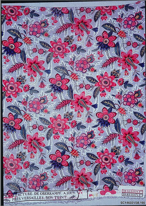 Piece, Oberkampf Manufactory (French, active 1760–1843), Cotton, French, Jouy-en-Josas 