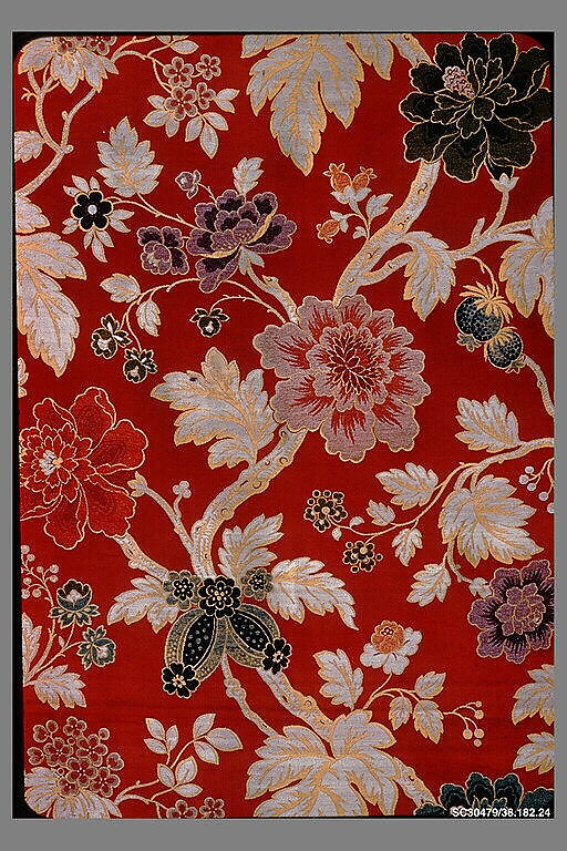 Piece, Bouvard, Burel et Cie, Silk, French, Lyons