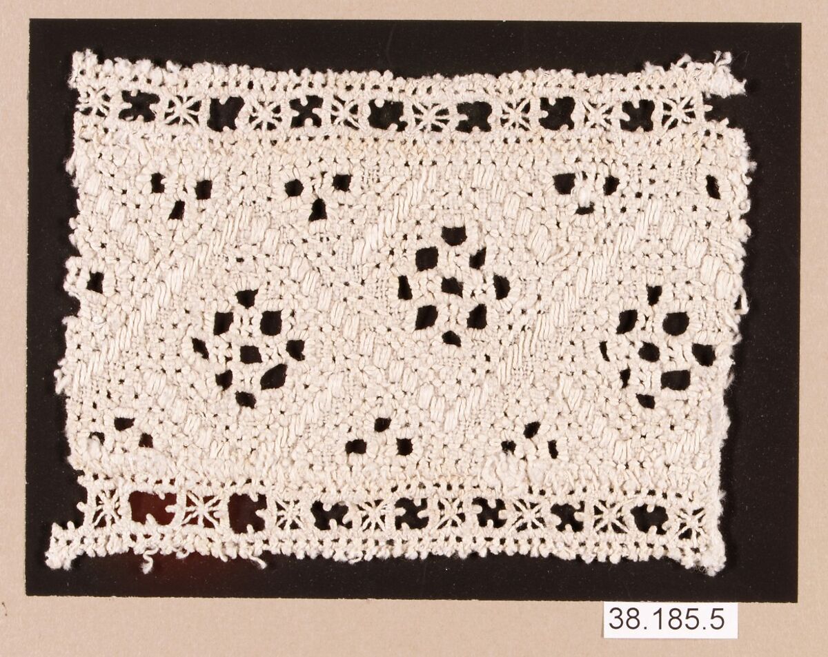 Insertion, Cutwork, Italian 