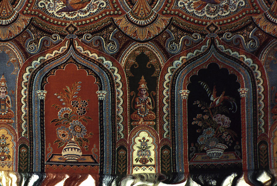 Shawl, M. Pin  , Lyons, Silk and wool, French, Lyons