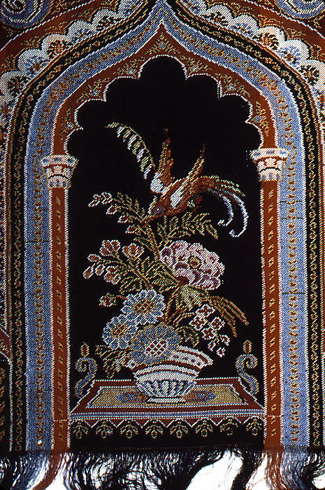 Shawl, M. Pin  , Lyons, Silk and wool, French, Lyons