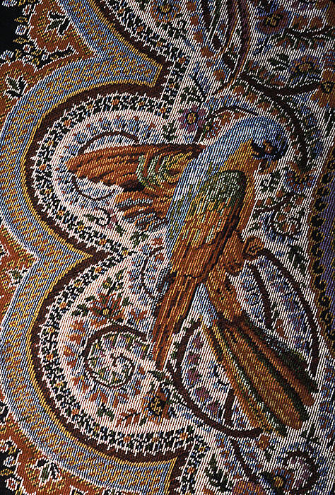 Shawl, M. Pin  , Lyons, Silk and wool, French, Lyons