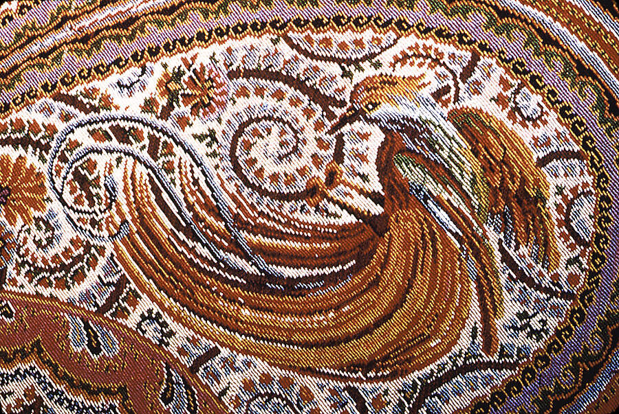 Shawl, M. Pin  , Lyons, Silk and wool, French, Lyons