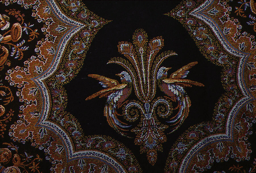 Shawl, M. Pin  , Lyons, Silk and wool, French, Lyons