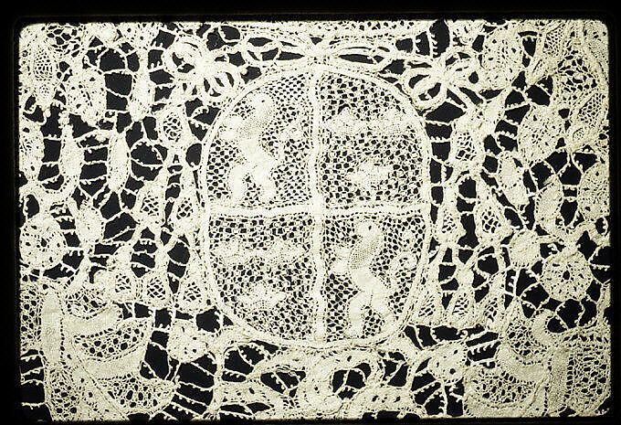 Flounce, Bobbin lace, Flemish, Brussels