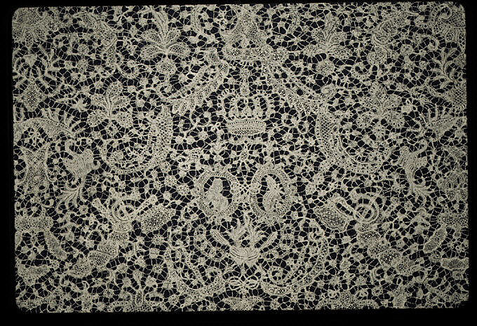 Flounce, Bobbin lace, Flemish