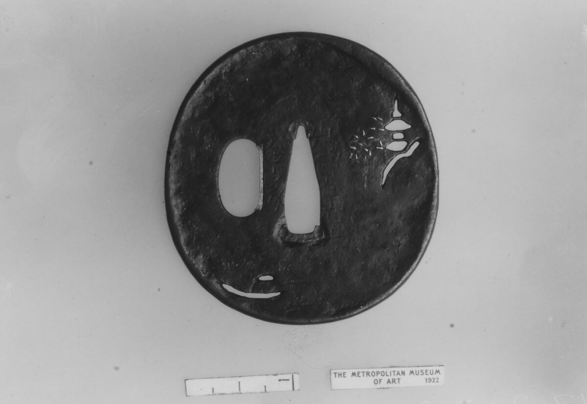 Blade and Mounting for a Short Sword (Wakizashi), Steel, wood, lacquer, silk, rayskin (samé), baleen, iron, gold, Japanese