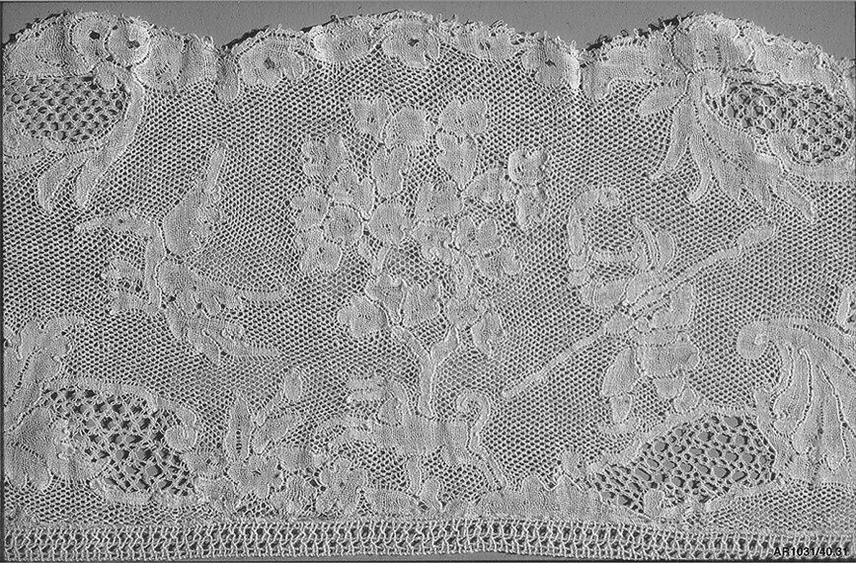 Border, Bobbin lace, Flemish
