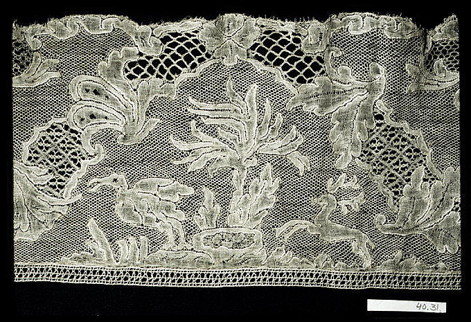 Border, Bobbin lace, Flemish
