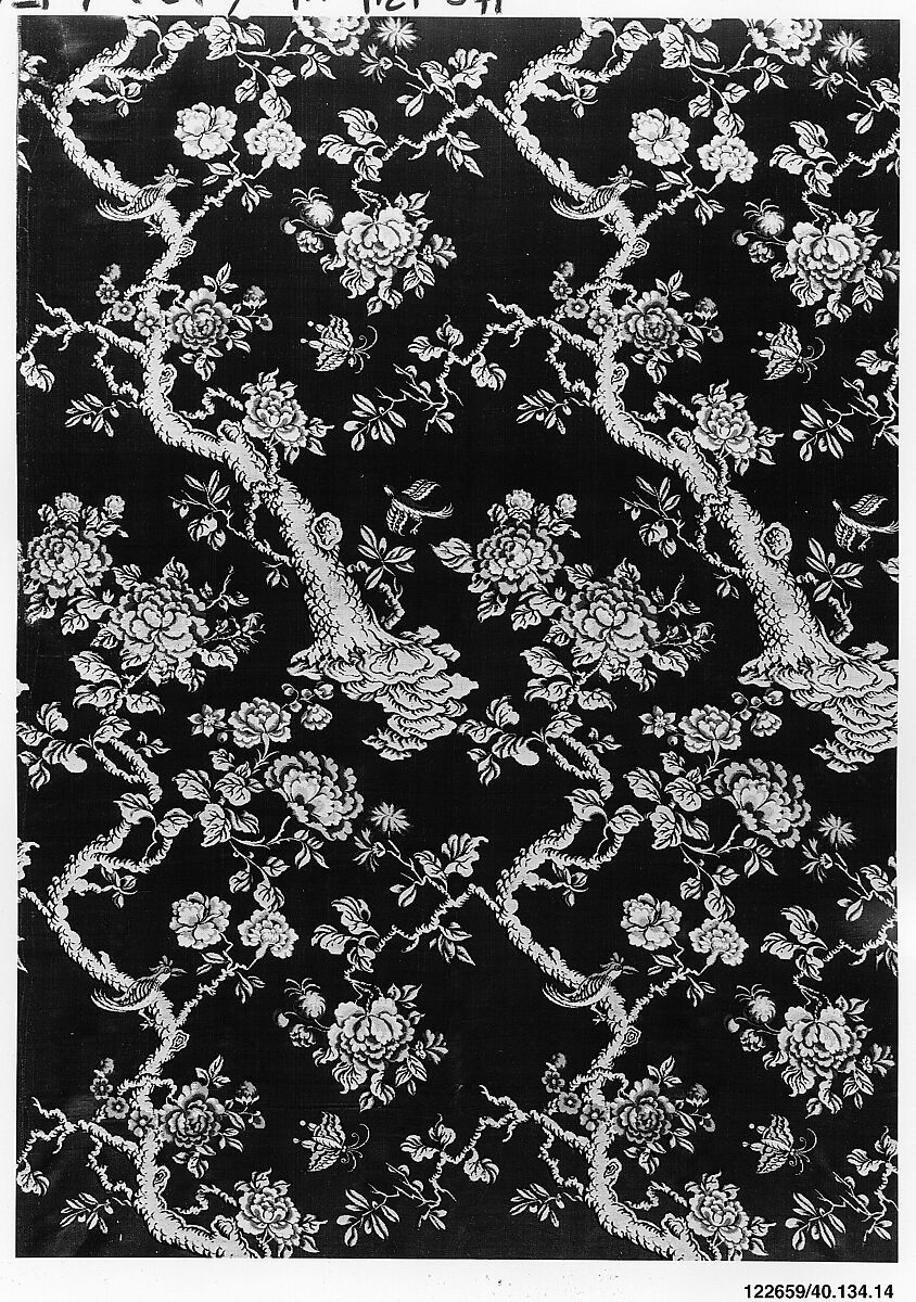 Piece, Silk, probably Italian