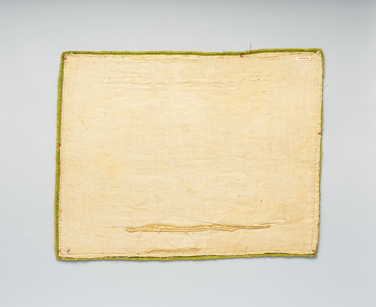 Apparel, Silk and metal thread, Spanish