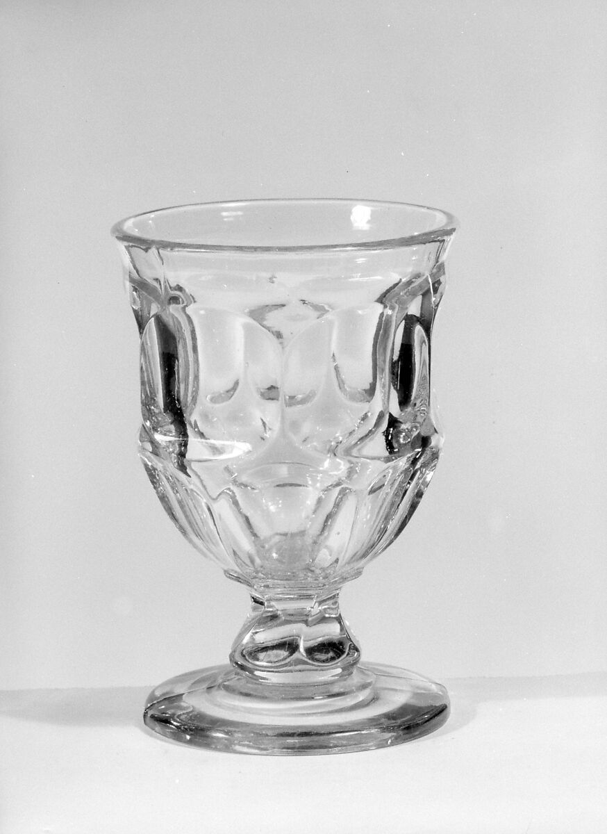 Cordial, Pressed glass, American 