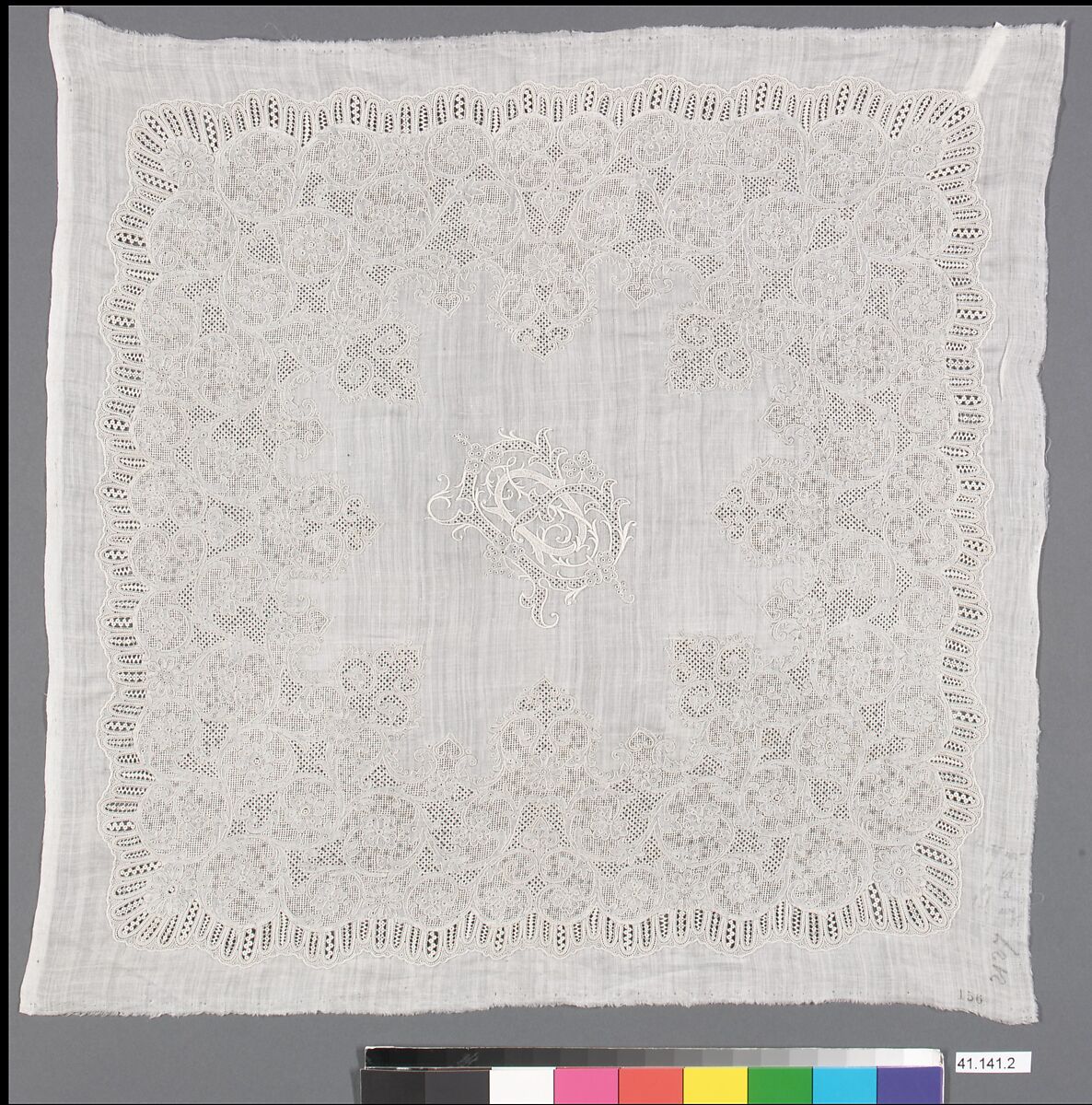 Handkerchief, probably French