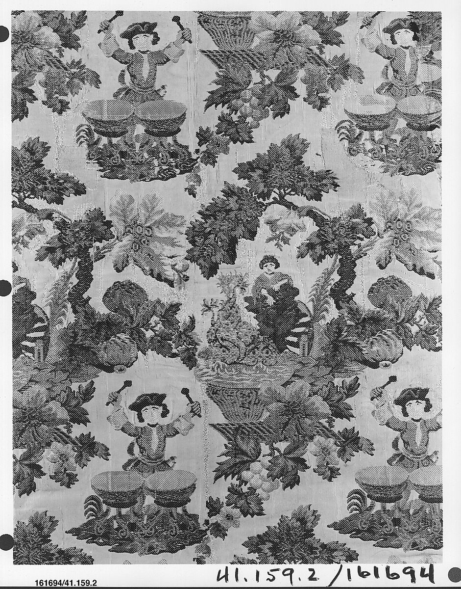 Strip, Silk and metal thread, Italian, Venice