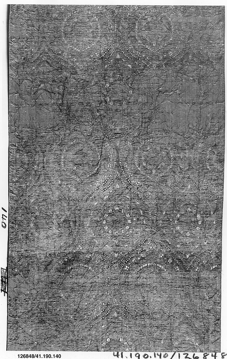 Piece, Silk and metal thread, Italian, possibly Venice 