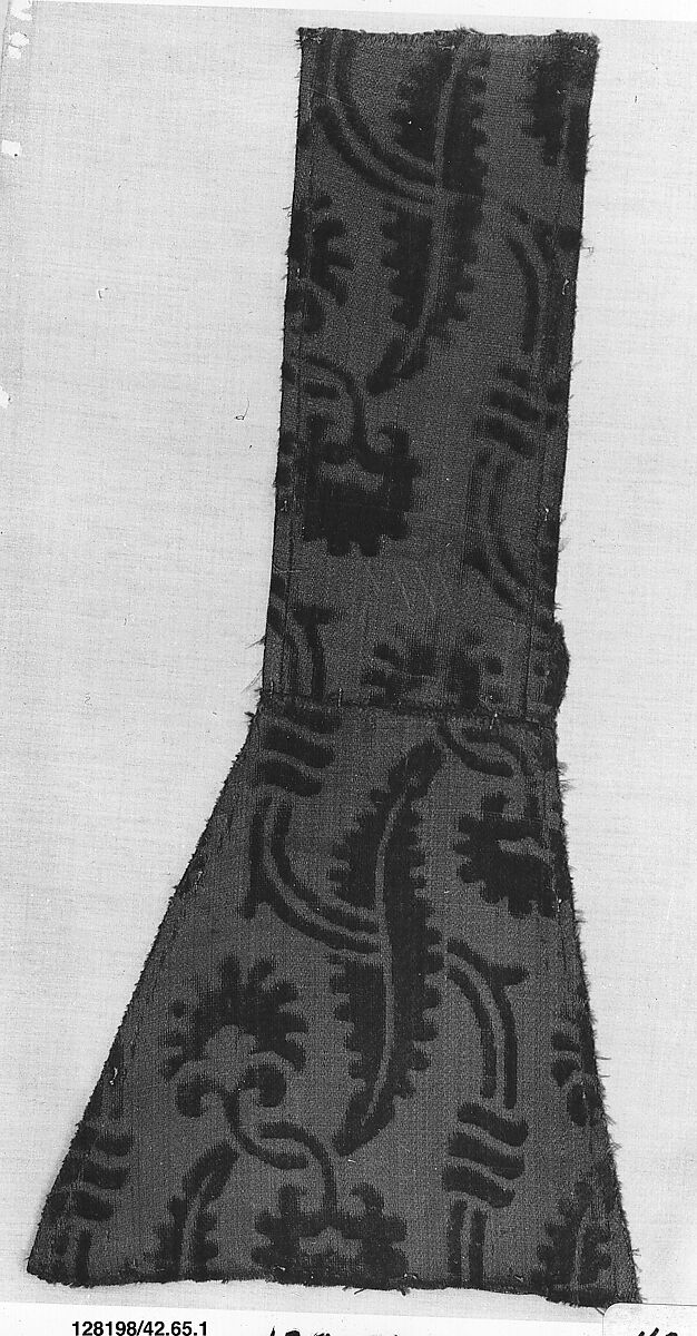 Maniple fragment, Silk, Italian, Venice 