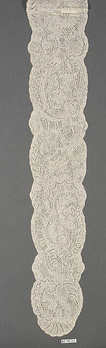 Lappets, Bobbin lace, Flemish 