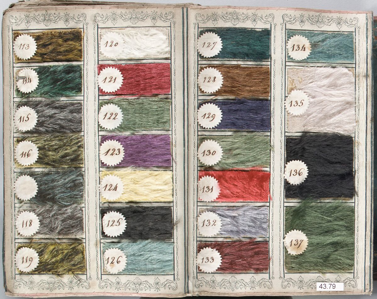 Textile Sample Book, François Debray et Cie. (French (Amiens)), French, Amiens