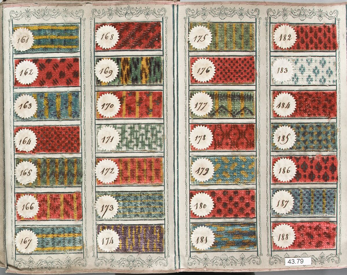 Textile Sample Book, François Debray et Cie. (French (Amiens)), French, Amiens