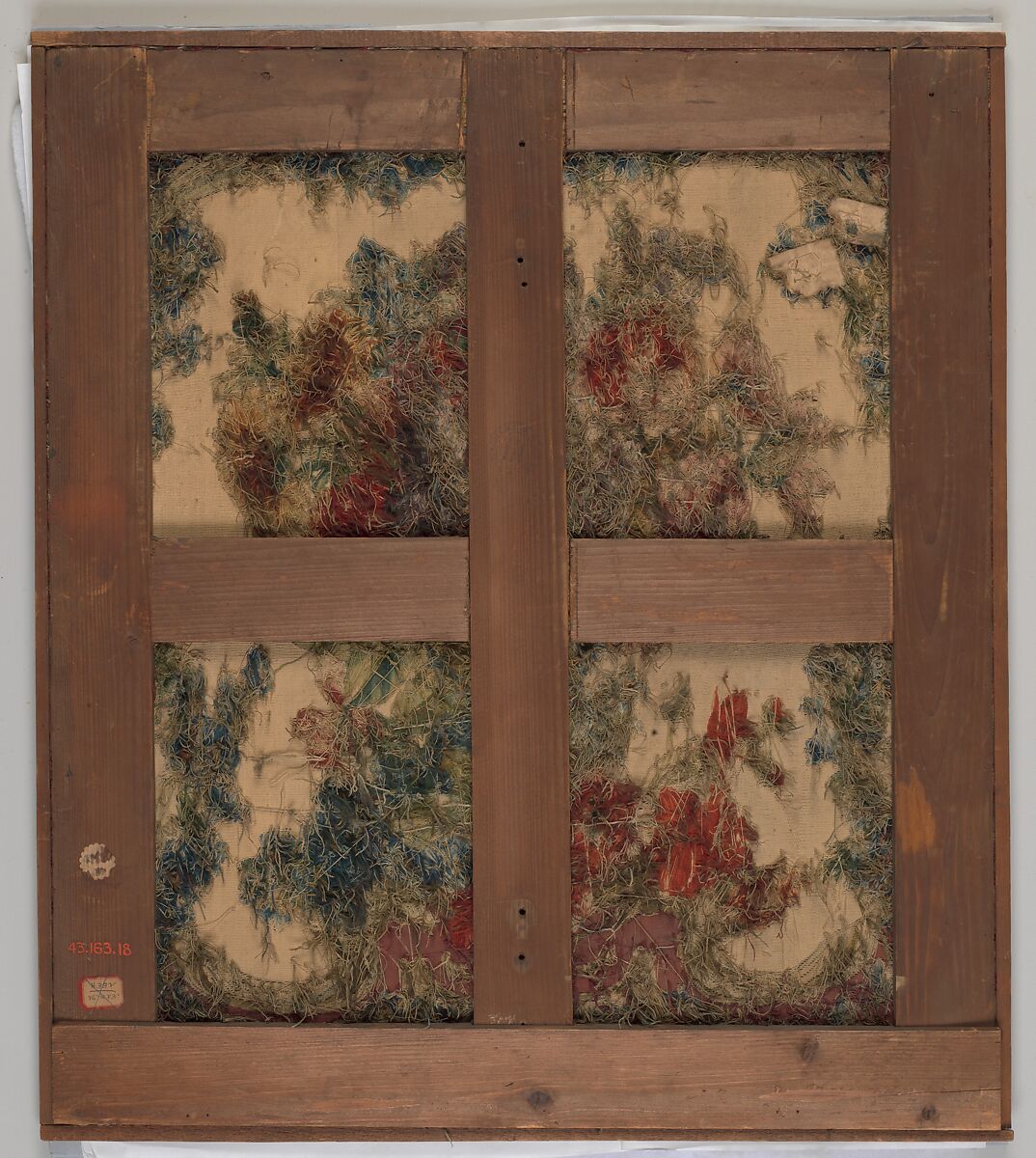 Pair of chair backs, Probably designed by Maurice Jacques (French, 1712–1784), Silk, wool (24-26 warps per inch, 9-11 per cm.), French, Paris