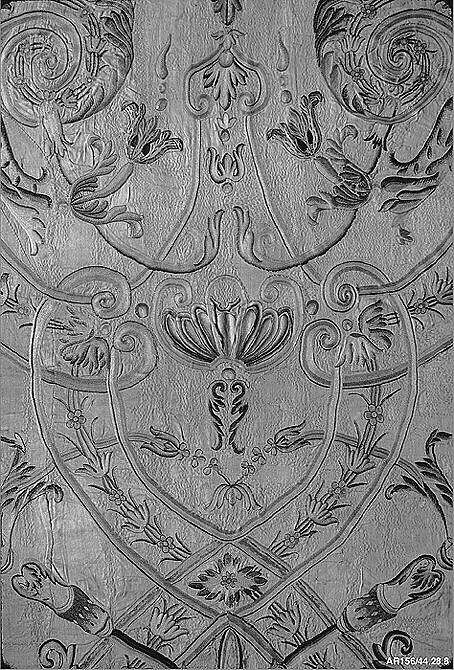 Hanging, Silk on cotton, Indian, for European market