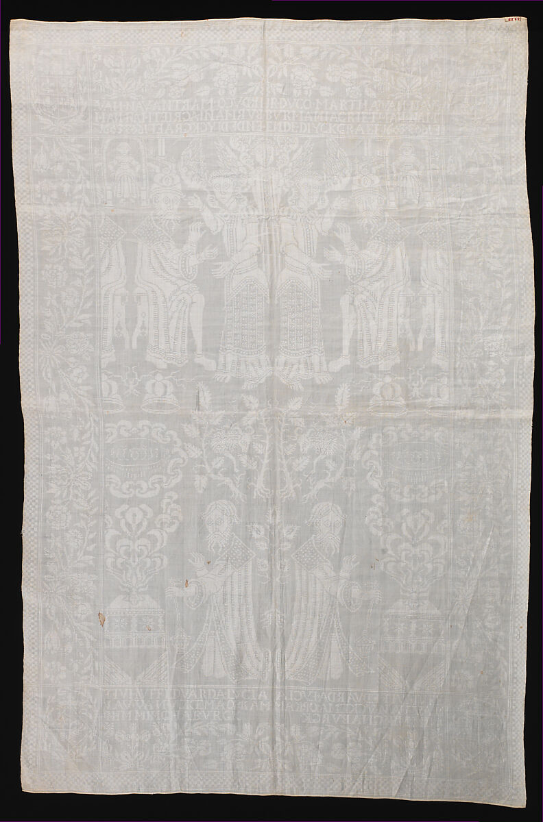 Napkin, Possibly made in the Workshop of Quirijn Damast, Linen, Dutch, Haarlem