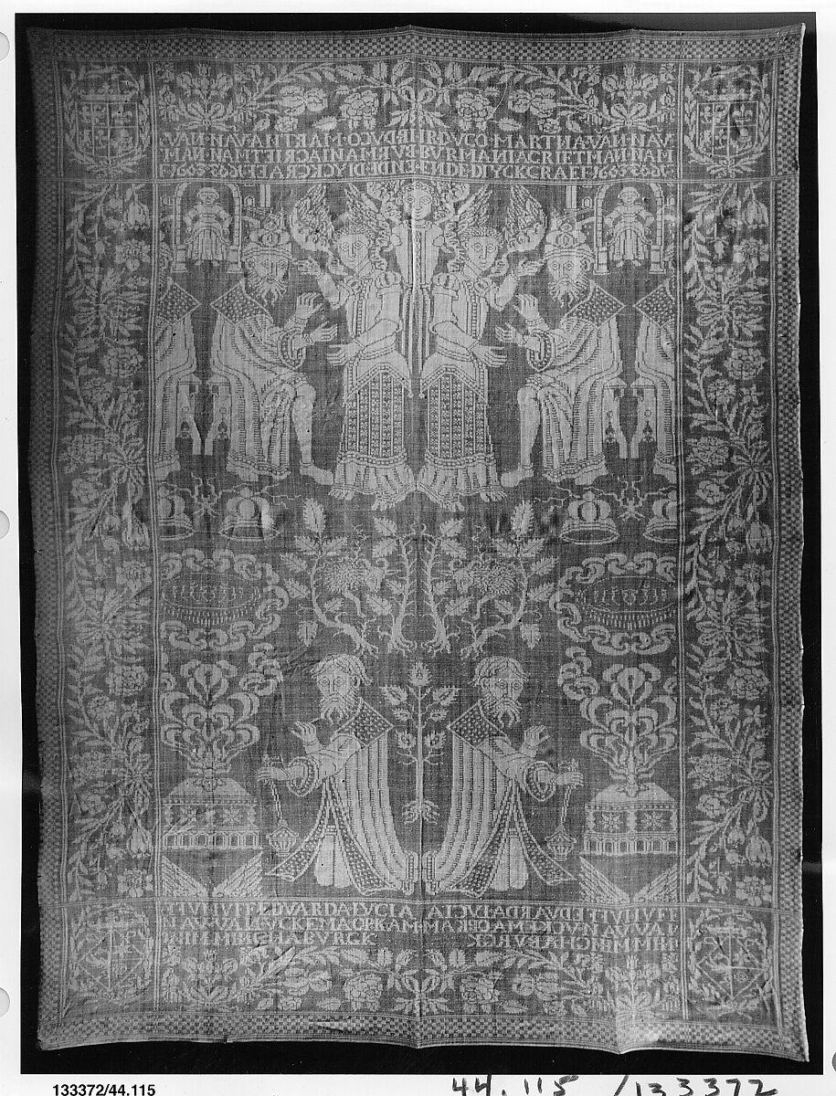 Napkin, Possibly made in the Workshop of Quirijn Damast, Linen, Dutch, Haarlem