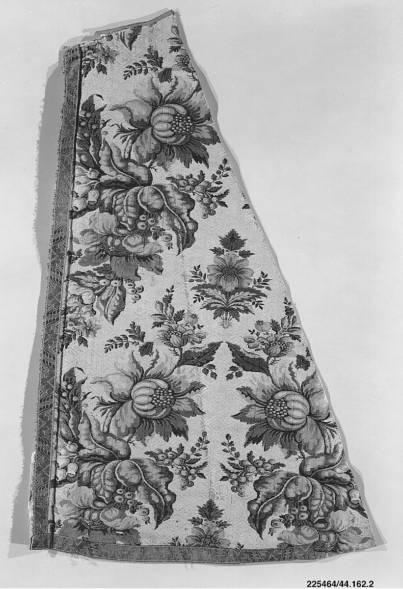 Piece, Silk and metal thread, Spanish 