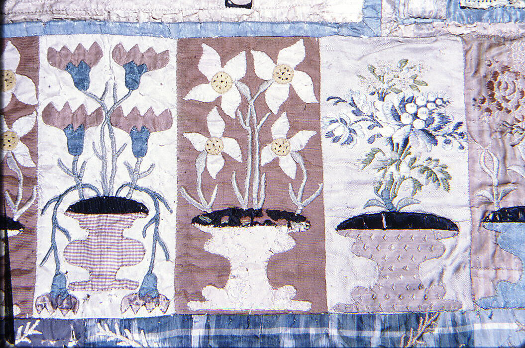 Cover, Silk, Prussian