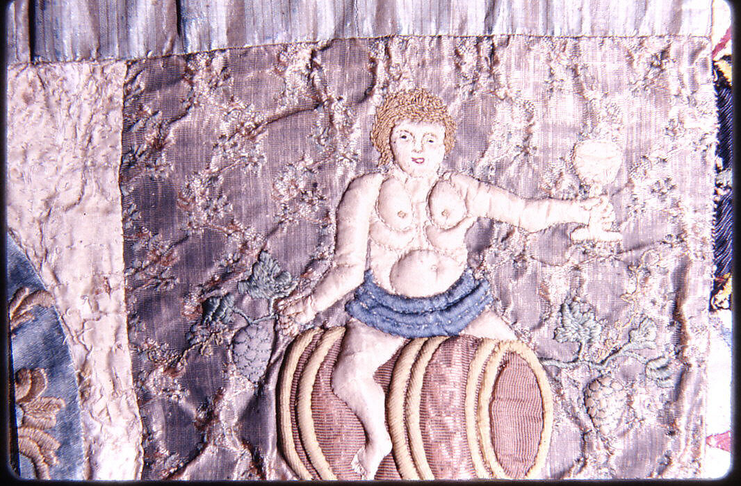 Cover, Silk, Prussian