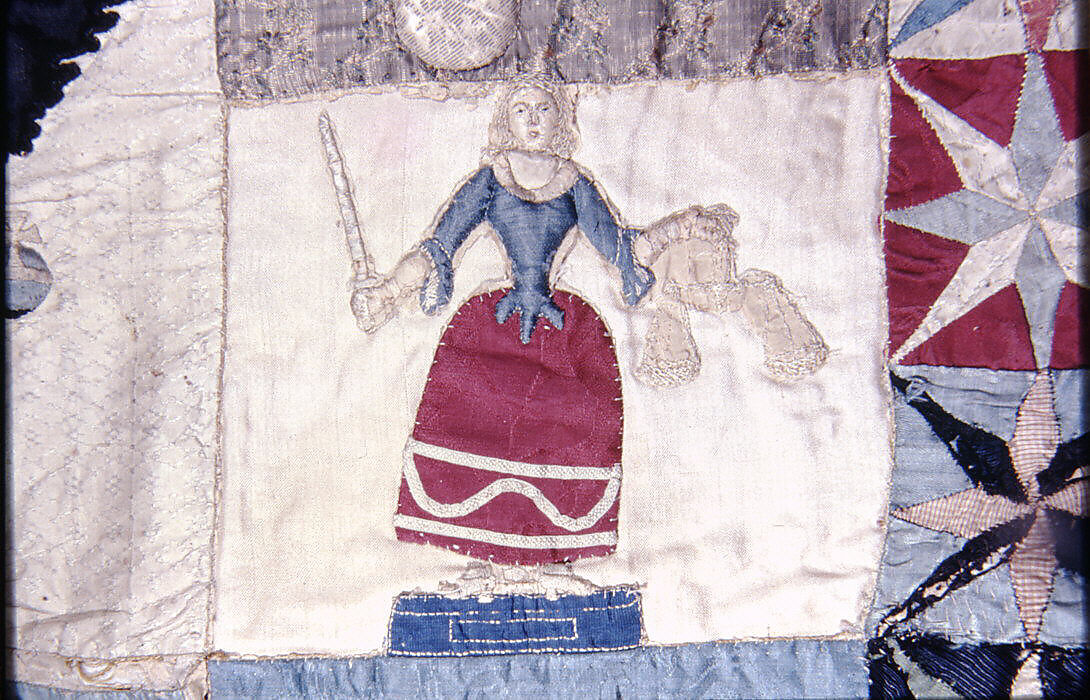 Cover, Silk, Prussian