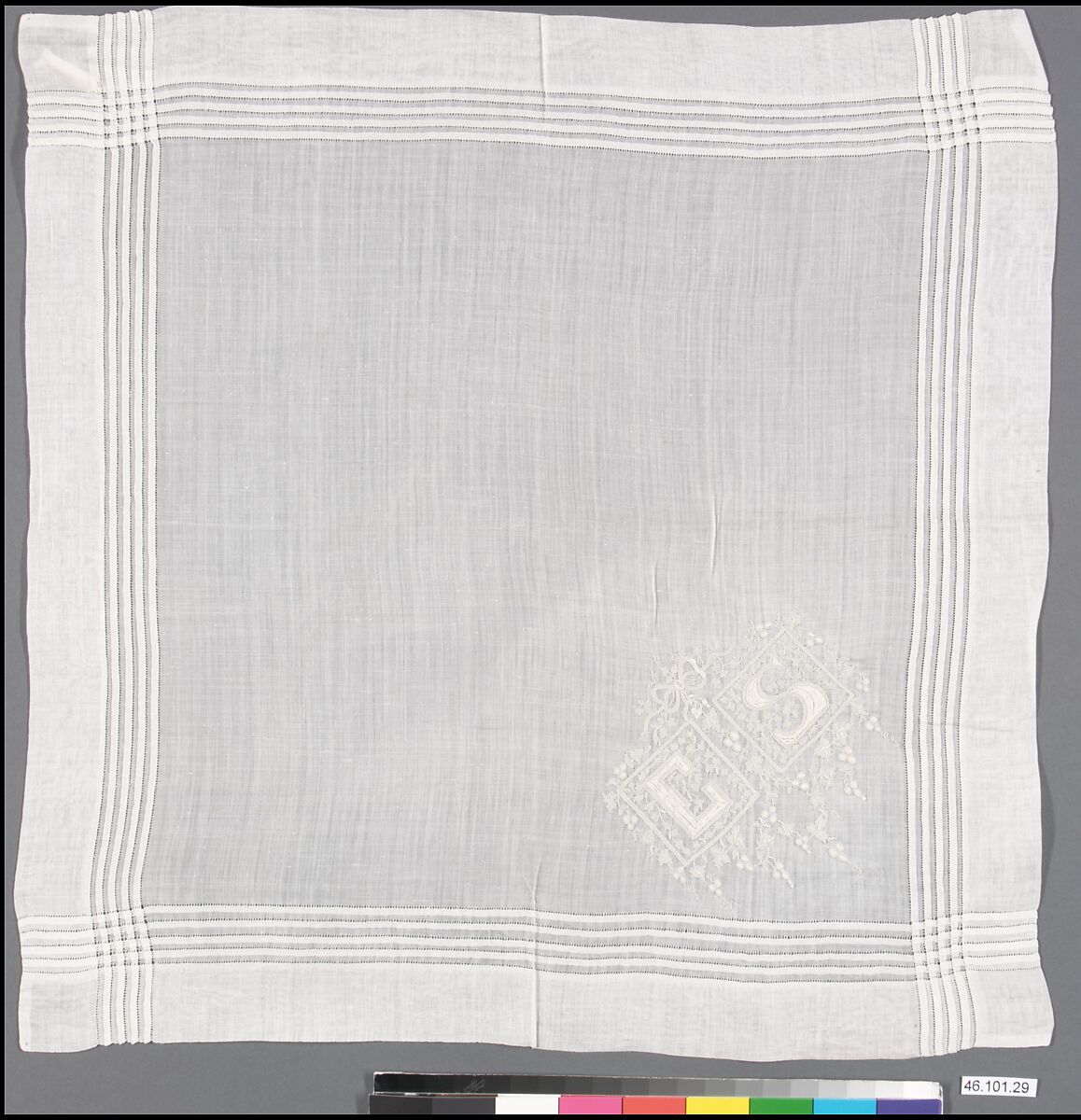 Handkerchief, Linen, French