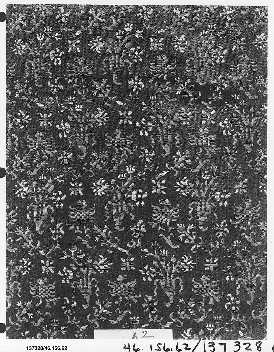Panel, Silk, Italian