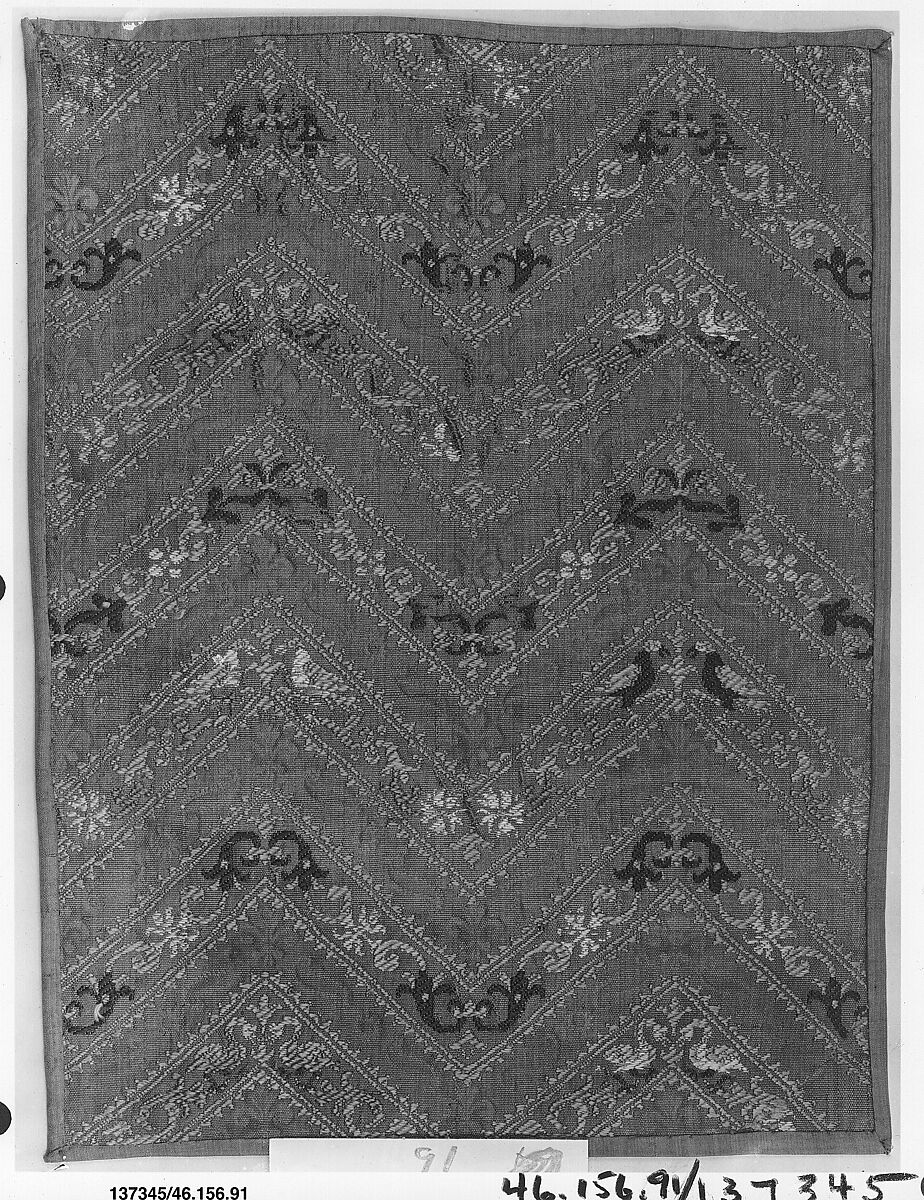 Panel, Silk, Italian 