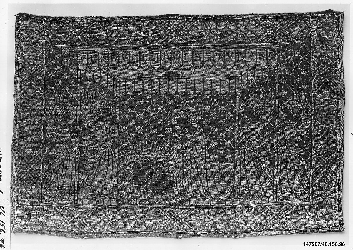 Orphrey, Silk, Italian, Florence or Siena 