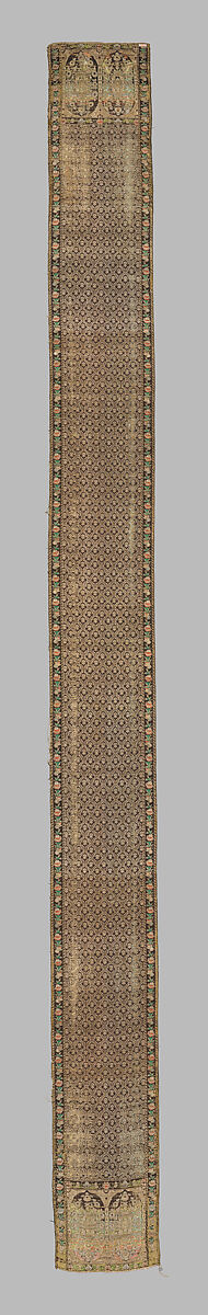 Sash, Francis Maslowski, Silk and metal thread, Polish, Cracow