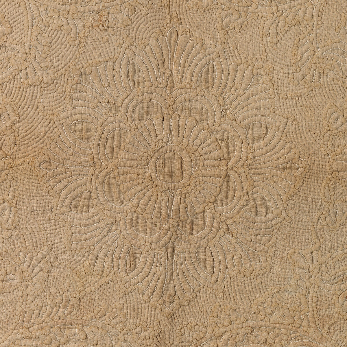 Quilt, Cotton or linen, British or Spanish