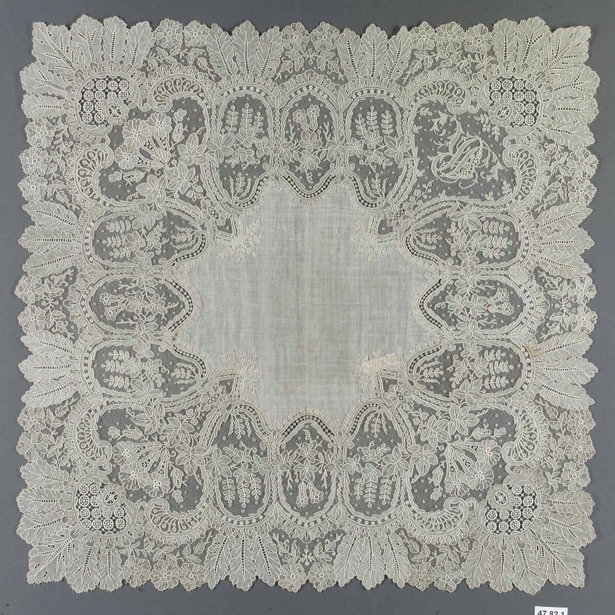 Handkerchief Belgian Brussels The Metropolitan Museum of Art