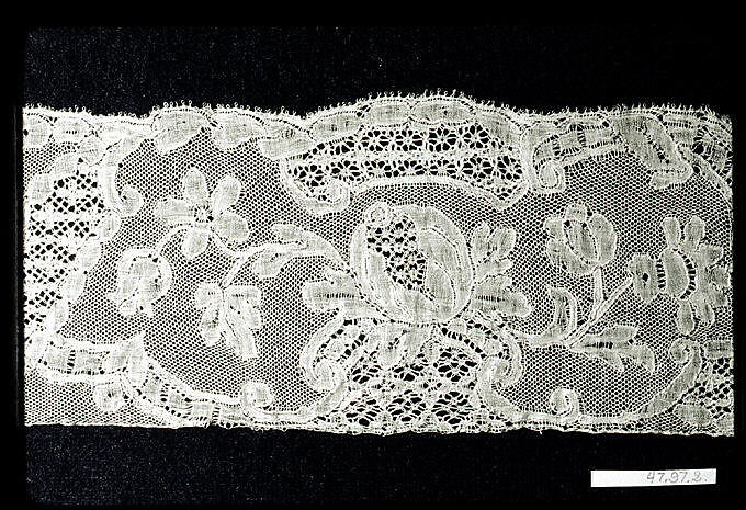 Strip, Bobbin lace, Flemish 