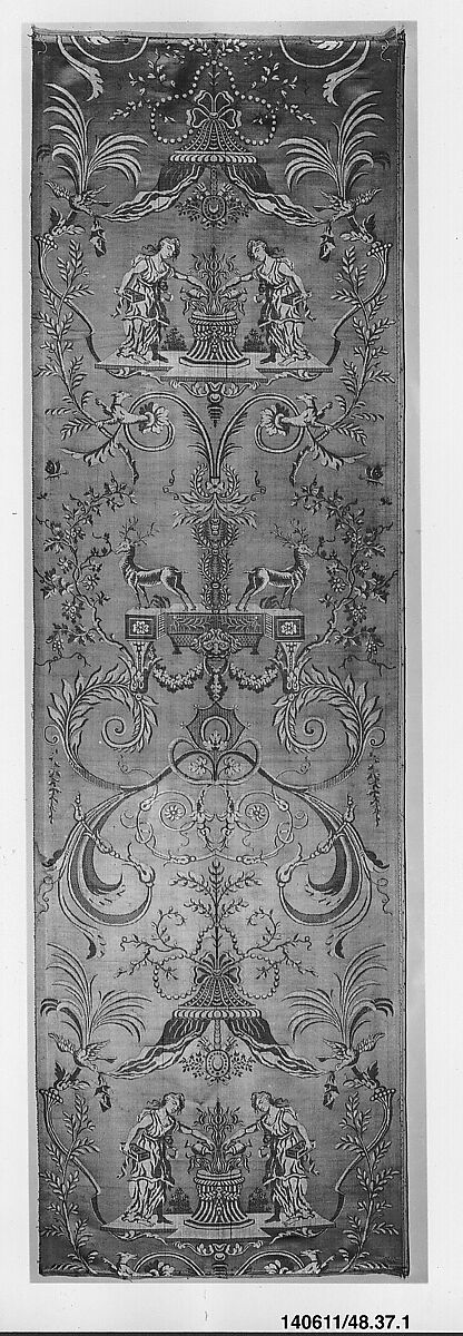Panel, Silk, Italian or French