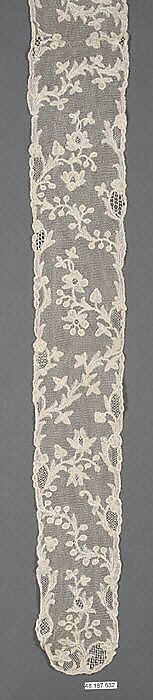 Barbe, Bobbin lace, point d'Angleterre, Flemish or French