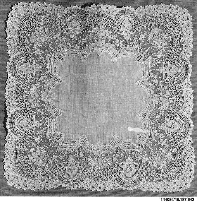 Handkerchief | Belgian, Brussels | The Metropolitan Museum of Art