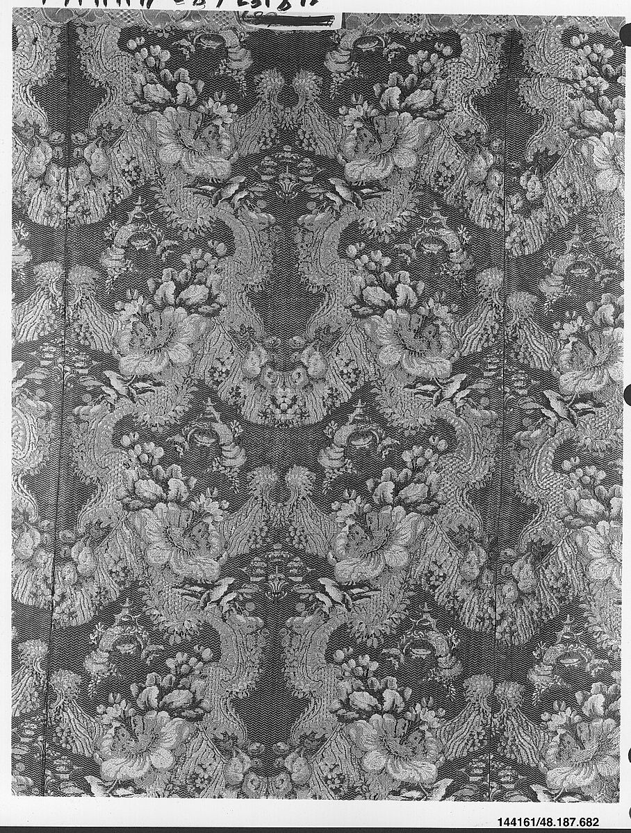 Piece, Silk and metal thread, Italian, Venice