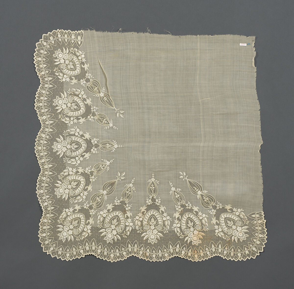 Waist and kerchief (four pieces), Pineapple fiber, Philippine