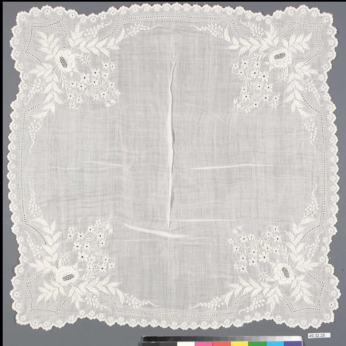 Handkerchief, Cotton, French