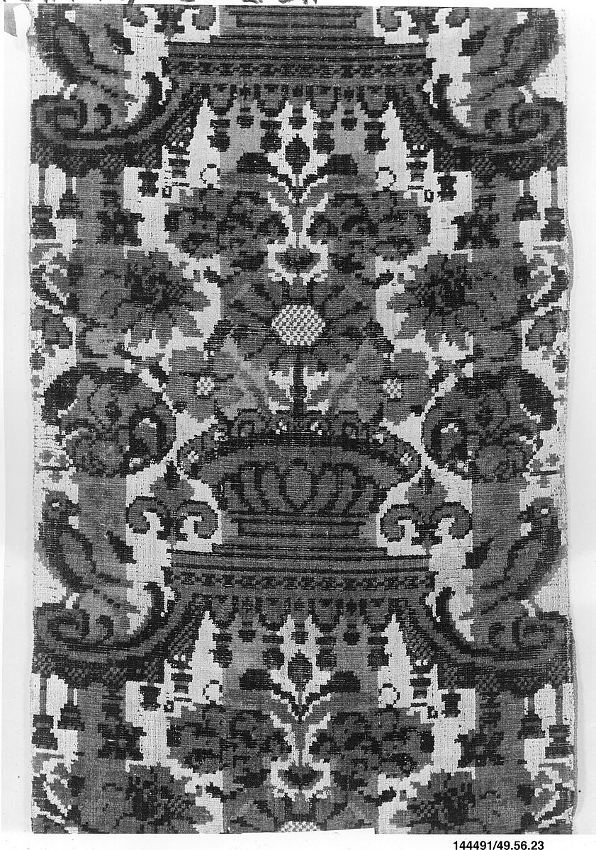 Piece, Wool, linen, hemp, possibly French 