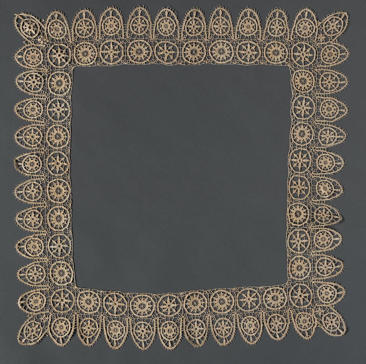 Border, Needle lace, Italian
