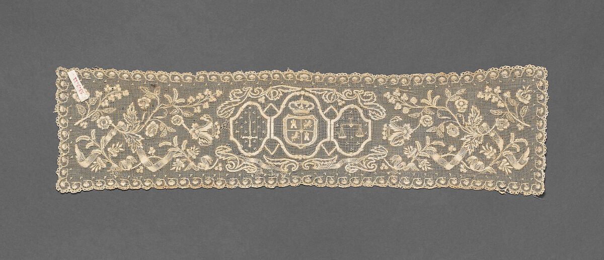 Pair of sleeve pieces, Pineapple fiber, Philippine