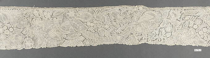 Engageante, Bobbin lace, point d'Angleterre, Flemish, Brussels 