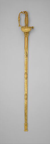 Presentation Sword and Scabbard of Brigadier General Daniel Davis (1777–1814) of the New York Militia